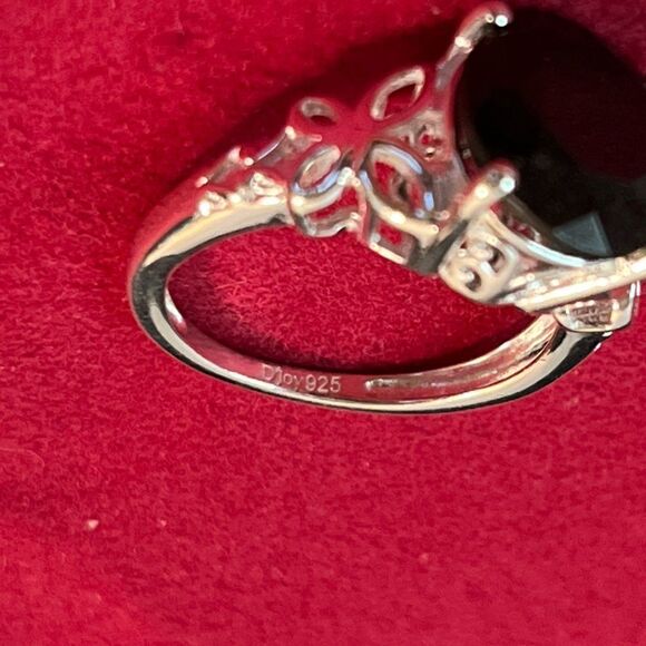 Black Tourmaline Ring 5 & Black Spinel Bracelet Bundle Set - Picture 8 of 16